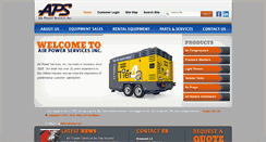 Desktop Screenshot of airpowerservices.com